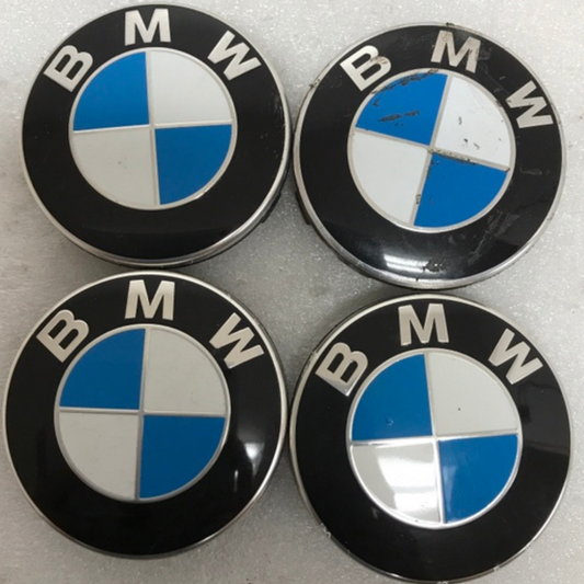 Set of 4 BMW Wheel Center Cap 68mm Genuine 36136783536 de056970
