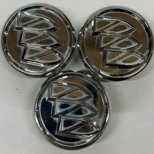 Set of 3 Buick Chrome Center Caps 9593169 9594156 9595157 5a72e9f6
