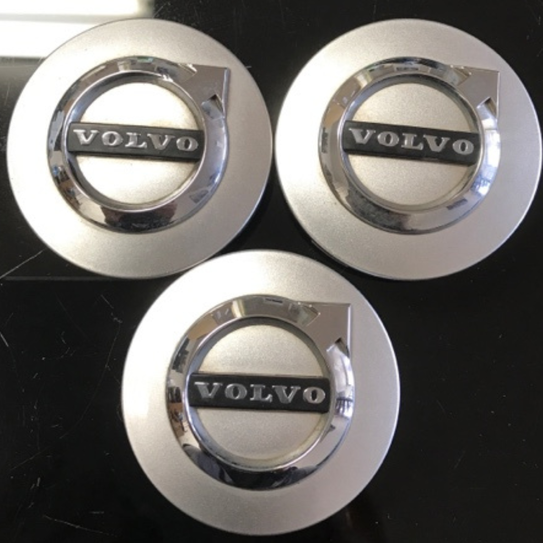 Set of 3 Volvo Wheel Hub Center Cap 31400897 87bea5c3