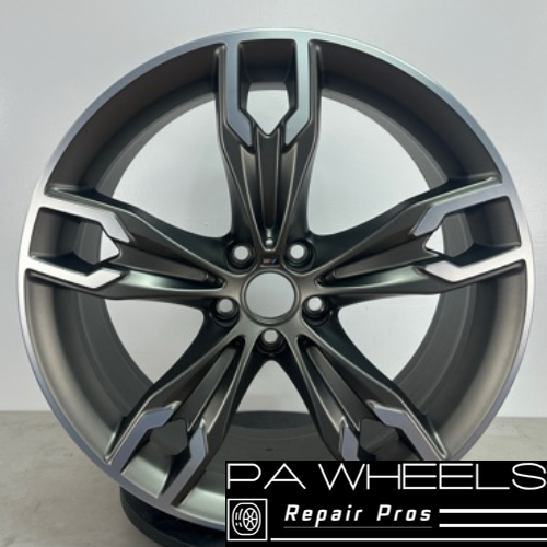 BMW 530i 540i 2017 2018 2019 20" FACTORY ORIGINAL REAR WHEEL RIM 86339