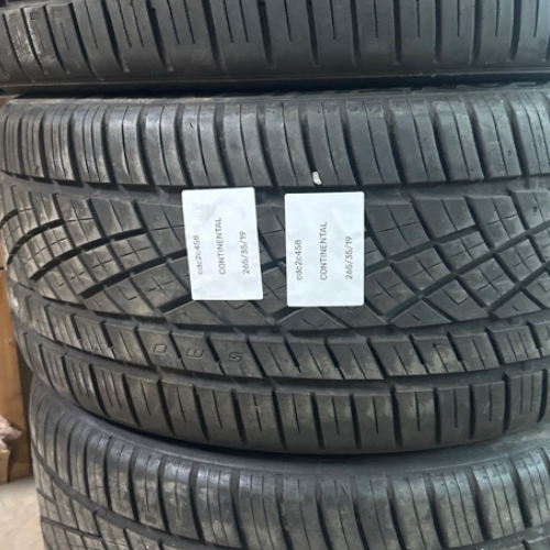 CONTINENTAL TIRE  265/35/19 USED  cdc2c458