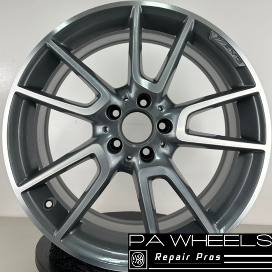 MERCEDES C-CLASS 2016-2019 19" FACTORY OEM FRONT AMG WHEEL RIM 85448 #D