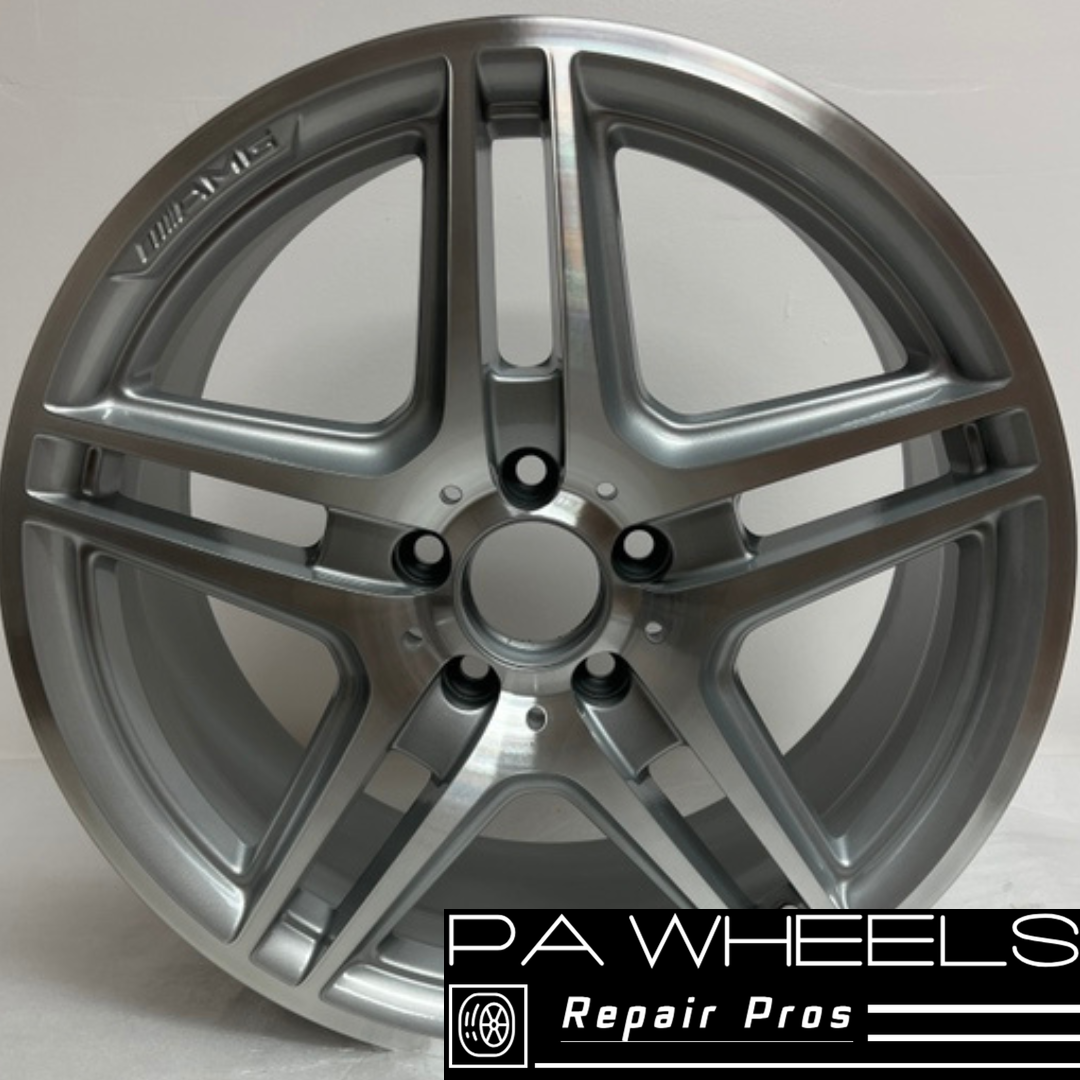 MERCEDES C-CLASS 2008-2015 18" FACTORY OEM REAR AMG WHEEL RIM 85057 A2044014202