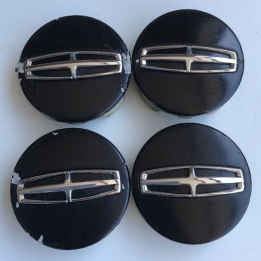 Set of 4 Lincoln Wheel Hub Center Cap DPSC-1A096-AA ec823031