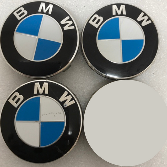 Set of 3 BMW Wheel Center Cap 68mm Genuine 36136783536 a9313dd6