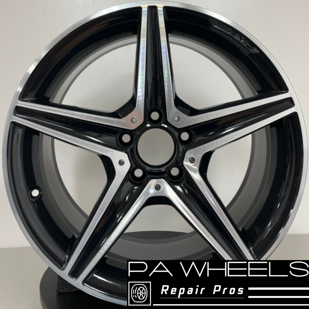 MERCEDES C43 C450 2016-2019 18" FACTORY OEM REAR AMG WHEEL RIM 85447 A2054017200