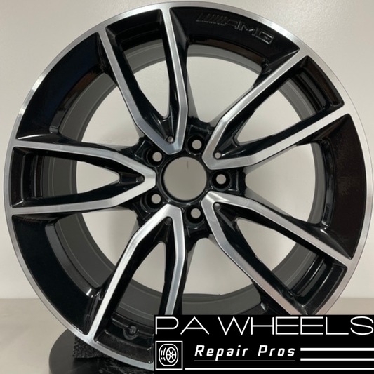 MERCEDES C43 2018 19" FACTORY OEM AMG REAR WHEEL RIM 85699 aka 96387 A2054010801