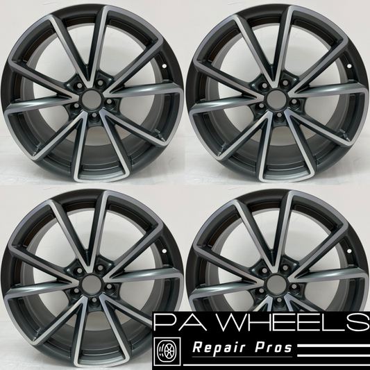 SET OF 4 AUDI S4 2015 2016 19" FACTORY ORIGINAL WHEEL RIM 58967 8K0601025CT