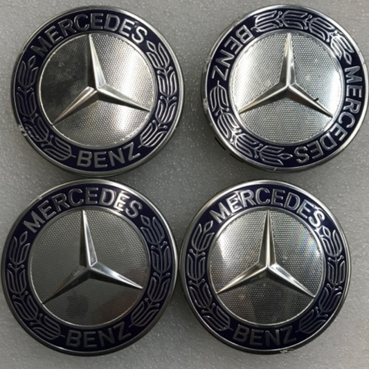 SET OF 4 MERCEDES-BENZ WHEEL CENTER CAPS A1714000125 9d553abe