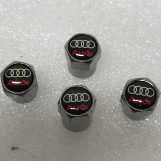 Set of 4 Audi Tire Valves For Car b3d413e7