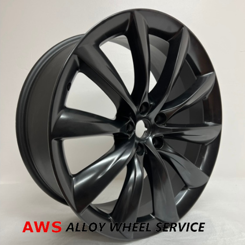 TESLA MODEL X 2016 2017 2018 22" FACTORY ORIGINAL WHEEL RIM FRONT 97771