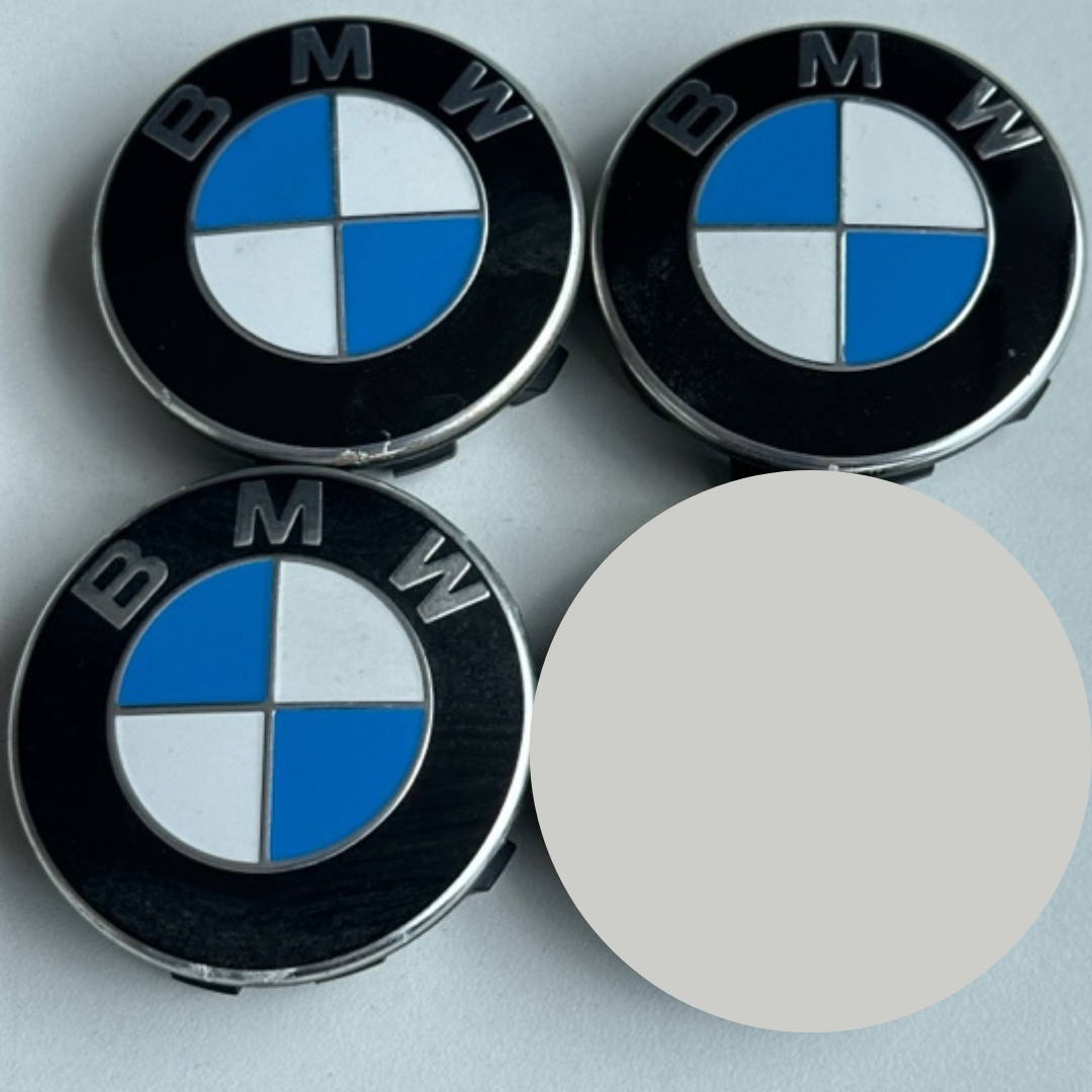 Set of 3 BMW Center Hub Cap 36136850834 56MM 619a077b