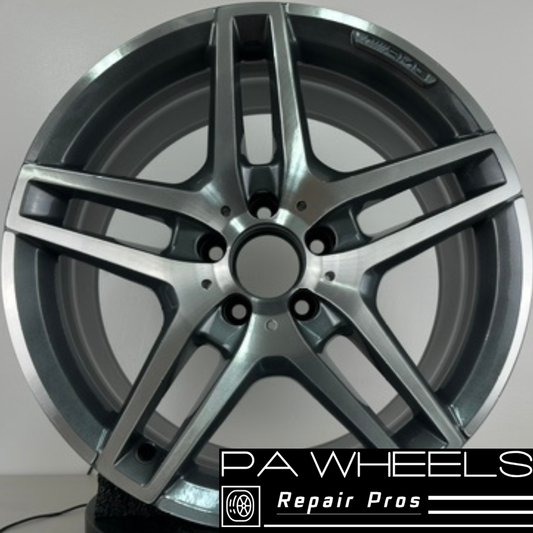 MERCEDES E-CLASS 2016 18" FACTORY OEM REAR AMG WHEEL RIM 85461 A2124010400