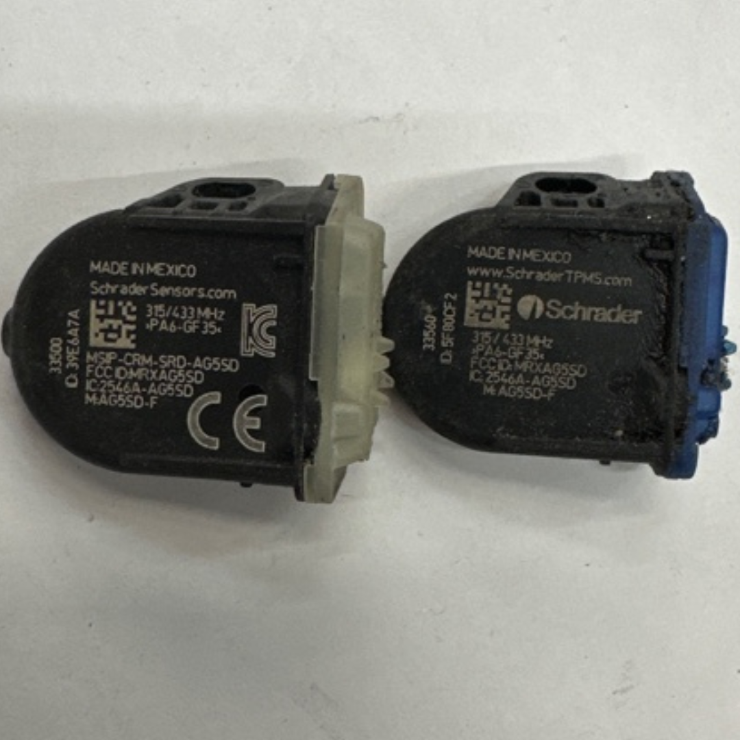 Set of 2 TPMS Tire Pressure E-Z Sensor Programmable 315/433MHz 4303636d