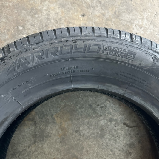 Set of 4 Arroyo Grand Sport 2 195/65/15 Tires 3282c1cd