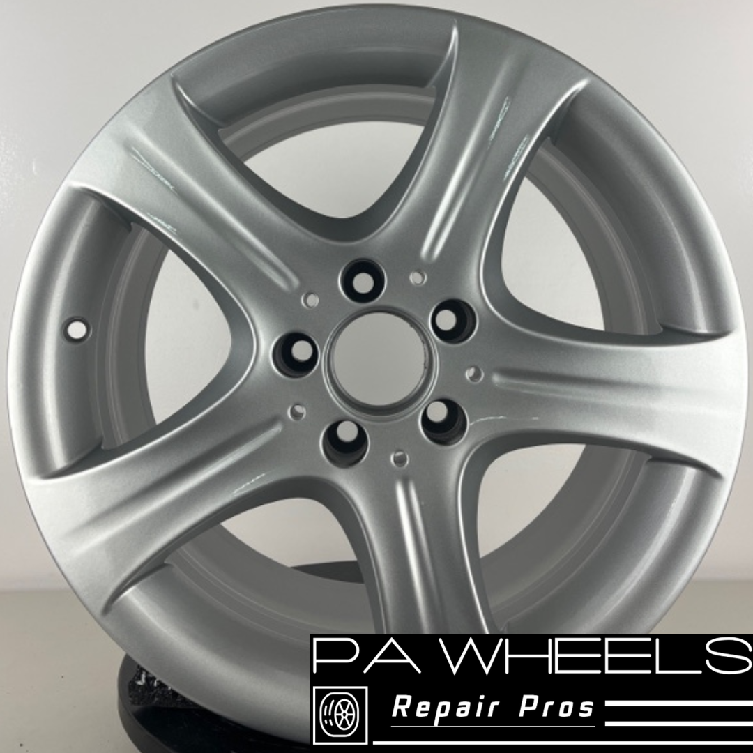 MERCEDES E350 2007 17" FACTORY ORIGINAL WHEEL RIM 65508 A2124015902 85396