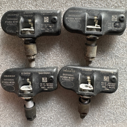 Set of 4 Daimler Chrysler TPMS Tire Pressure Sensor 315MHz 60b005f9