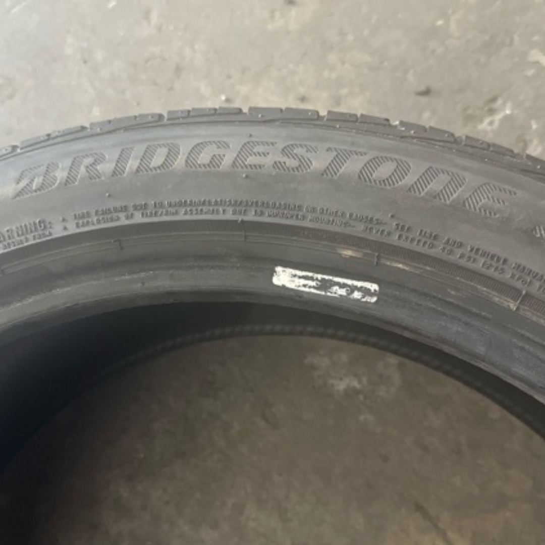 One Bridgestone Potenza RE97AS 245/40/20 Tire f3fad101