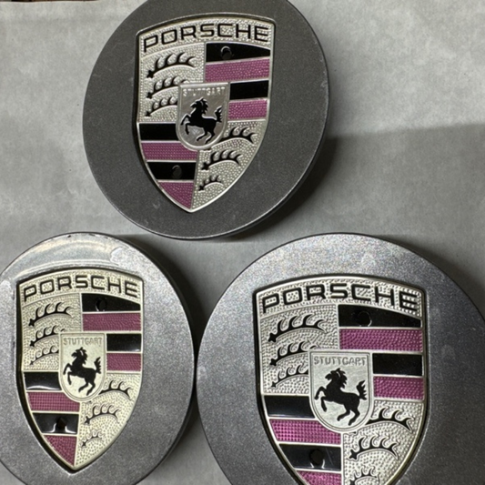 Set of 3 Porsche 911 Boxter 955 Wheel Center Hub Cap OEM 7L5601149 fa6e31cf