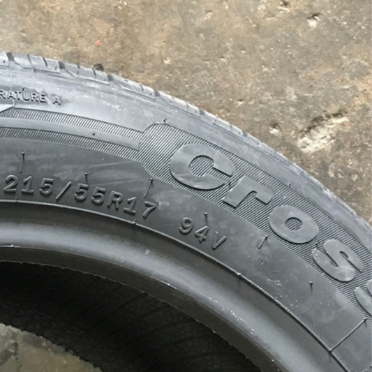Set of 4 CROSS WIND HP010 PLUS 215/55/17 Tires 4e00076b