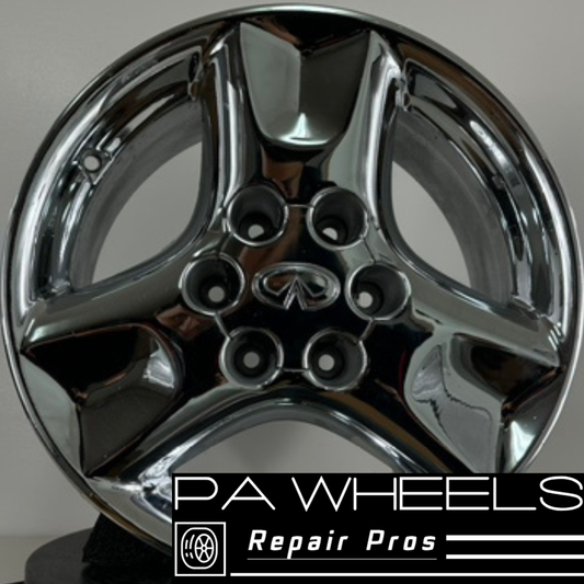 INFINITI QX4 2002 2003 17" FACTORY ORIGINAL CHROME WHEEL RIM 73675 403005W585