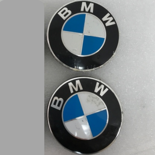 Set of 2 BMW Wheel Center Cap 68mm Genuine 36136783536 622aaacc