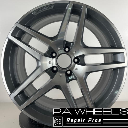 MERCEDES S550 2014-2017 19" FACTORY OEM REAR WHEEL RIM 85503 A2224010100 85350