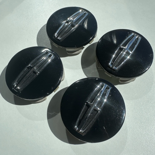 Set of 4 Lincoln Black Chrome DPSC-1A096-BA 0da59803