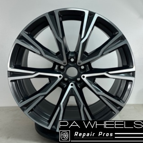 22x9.5 FRONT BMW X7 wheels rims Factory OEM SINGLE 86534 G07 STYLE 758