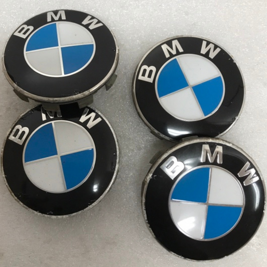 Set of 4 BMW Wheel Center Cap 68mm Genuine 36136783536 de804e67