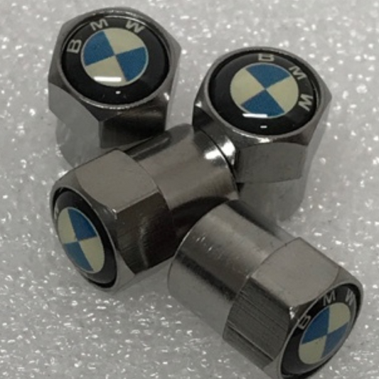 Set of 4 BMW Tire Stem Valve Cap For Car 6e4d20c4