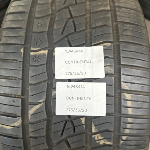 CONTINENTAL TIRE  275/35/20 USED  1c943414