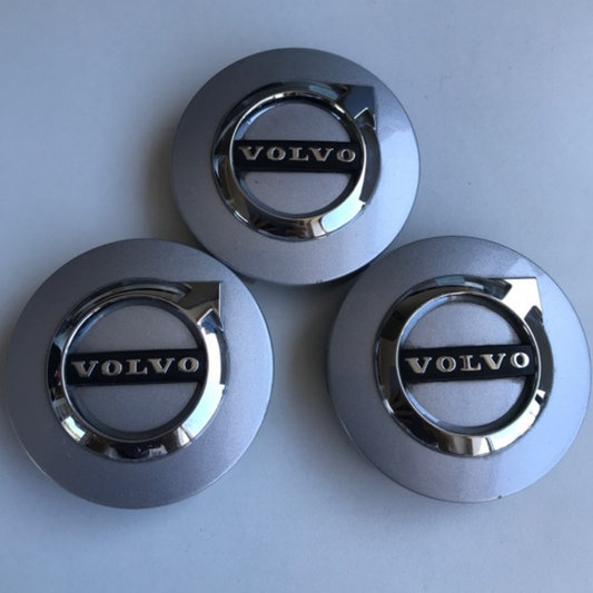 Set of 3 Volvo Wheel Hub Center Cap 31471435 5f9a10a1