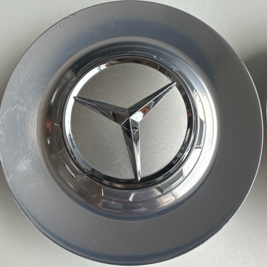Mercedes Benz OEM Genuine Black Center Cap Wheel Hub Cover e02aac09