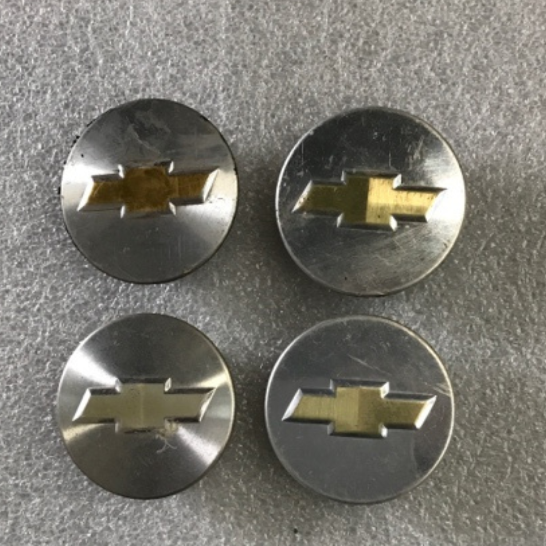 Set of 4 Chevrolet Center Caps 9594156 58 MM b58c76e9