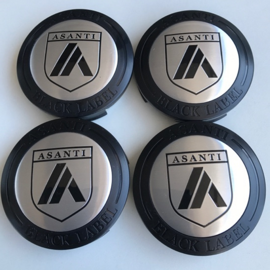 Set of 4 Asanti Wheel Hub Center Cap ABLCAP-BK d2f03de6