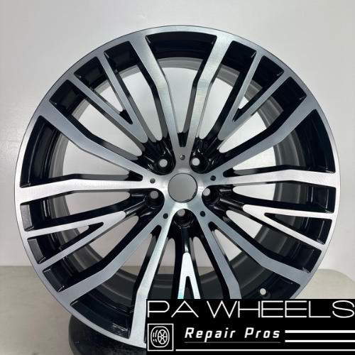 BMW 640i 740i 745i 750i OEM Wheel Rim 21X8.5 FRONT 86373 36116877018 #D