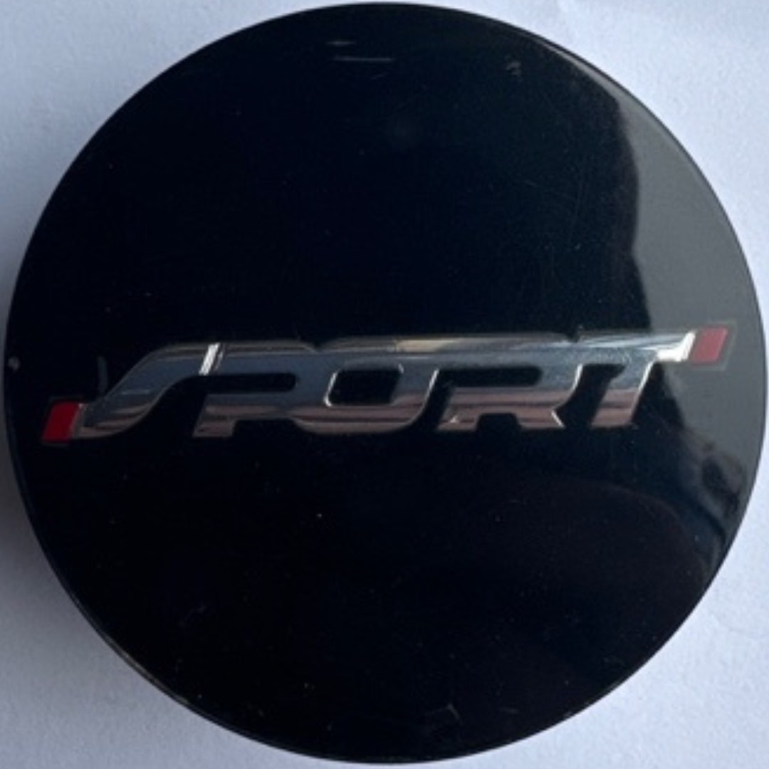 Set of 3 Ford Black Wheel Center Cap AE5J-1A096-AD 61a35215