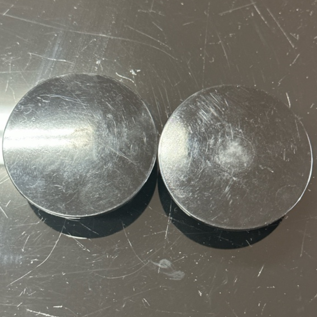 Set of 2 ABS Wheel Center Cap Black C-V1157 cc4073fb