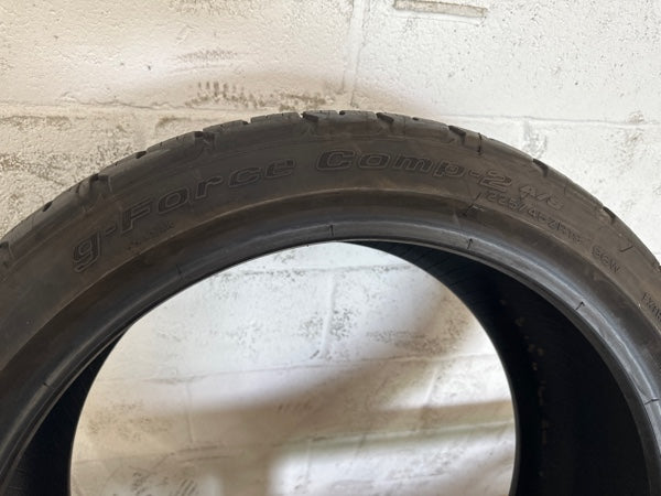 BFGoodrich G-Force Comp-2 Size 225/45/19