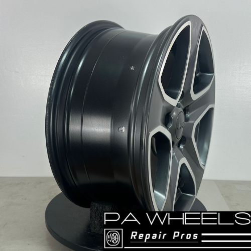 Jeep Wrangler JL 9217 Dark Grey Polished Satin OEM Wheel Rim 5VH24TRMAA