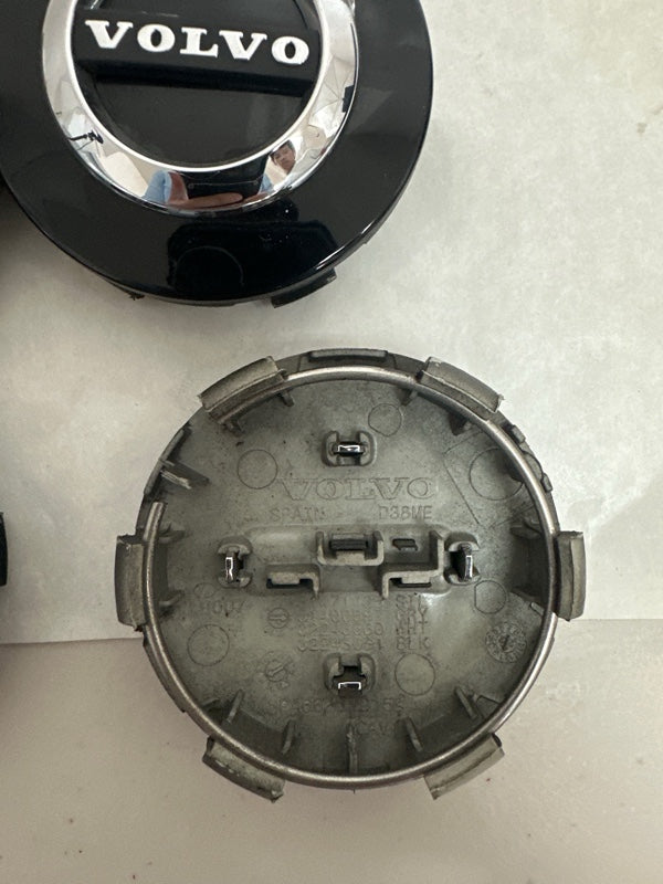 Volvo XC90 OEM 2019-2022 SET OF 4 Center Cap Black 32243631