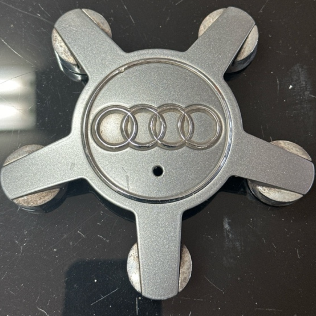 Set of 4 Audi Spyder Wheel Hub Center Cap Silver 135mm 4F0601165 accef69a