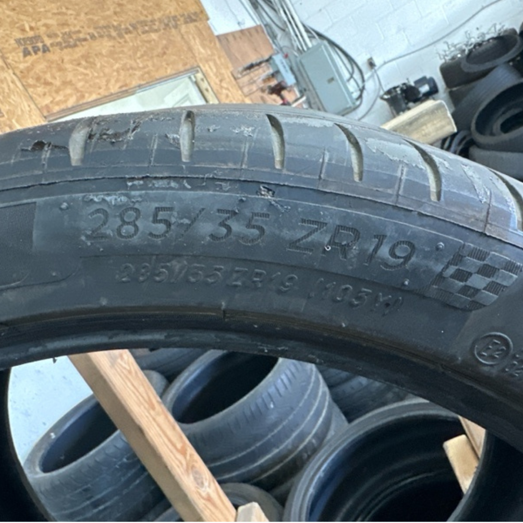 SET OF 2 MICHELIN PILOT SPORT 285/35/19 TIRES 7e150a35