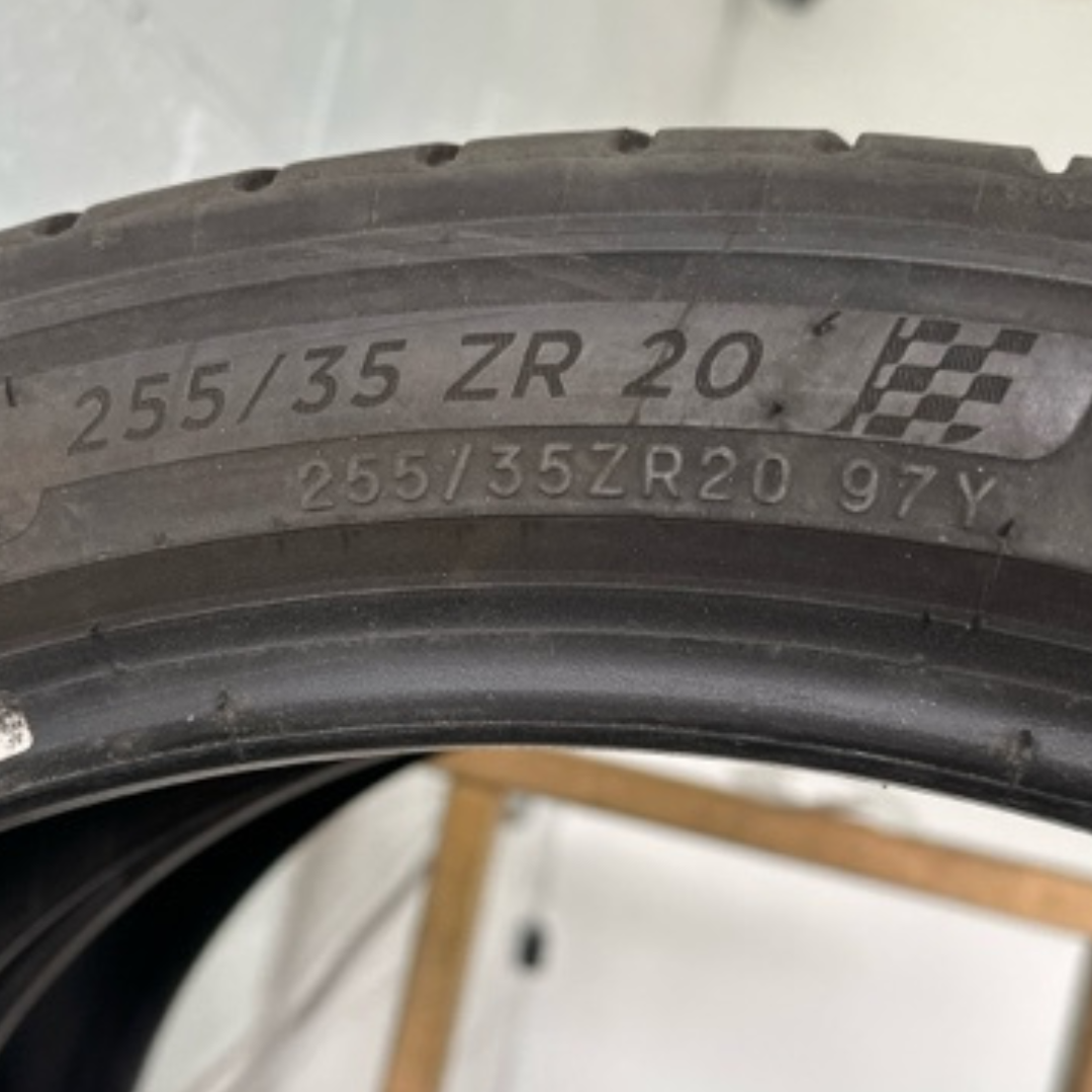 Set of 2 MICHELIN Pilot Sports 255/35/20 Tires 9c3d651f
