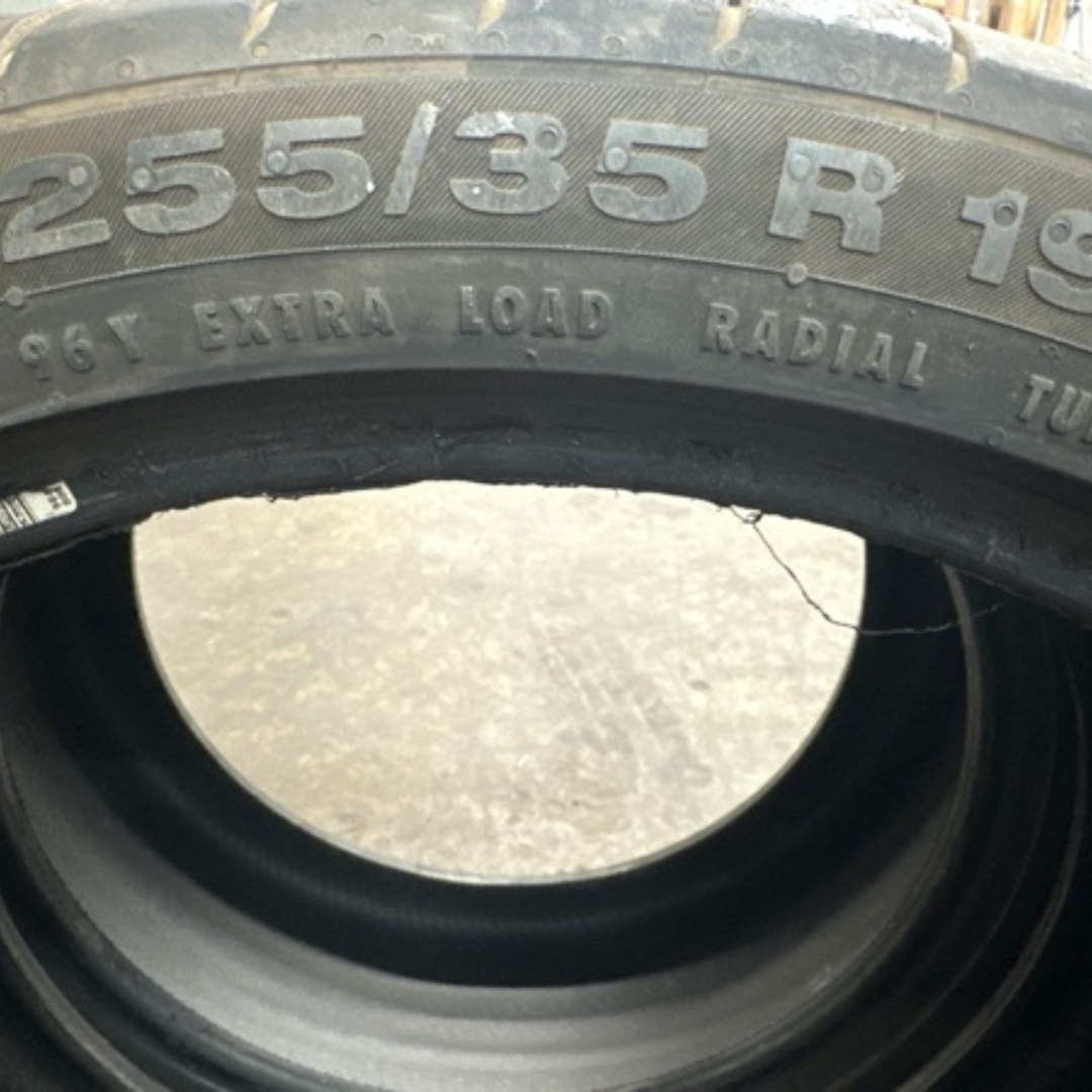 SET OF 2 CONTINENTAL CONTISPORTCONTACT 255/35/19 TIRES 1795523f