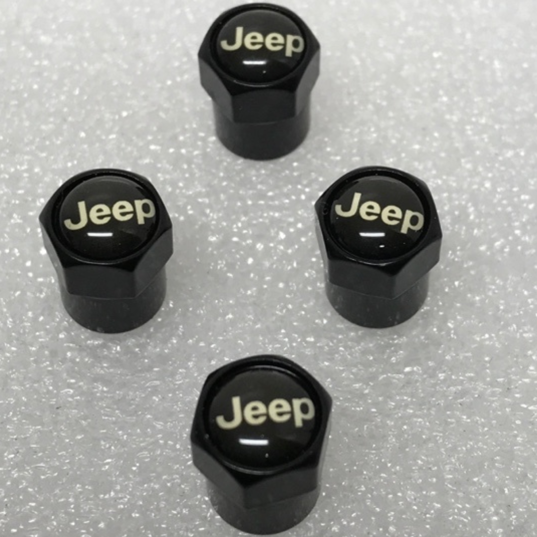 Set of 4 Jeep Tire Valves For Car 1dba6c53