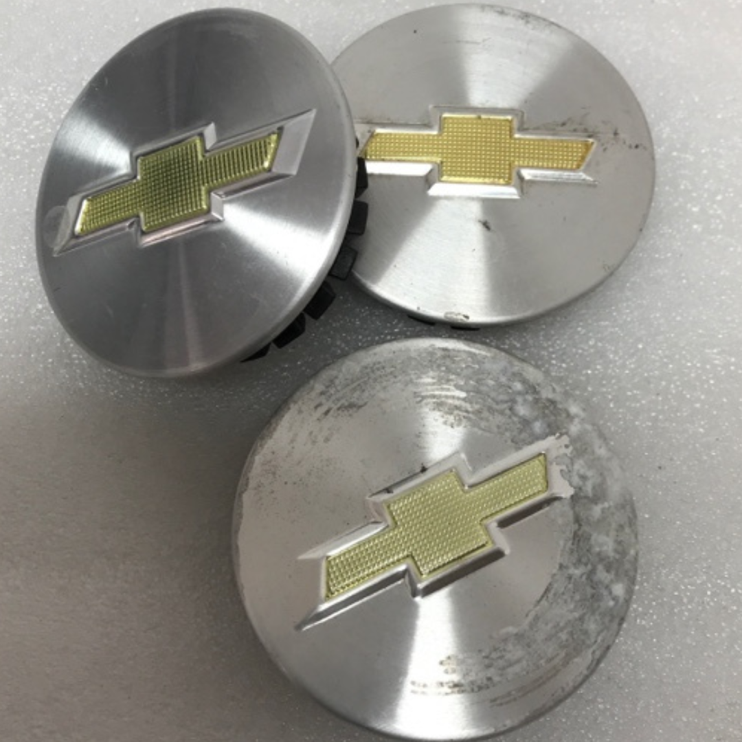 SET OF 3 Chevrolet Center Caps 9594156 57 MM 7a035aa2
