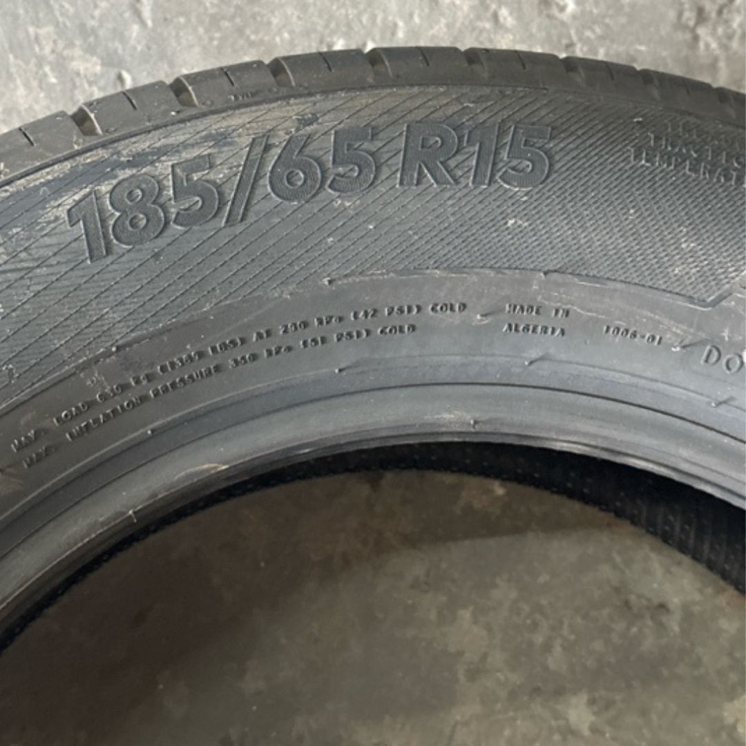 Set of 4 Iris Ecoris 185/65/15 Tires e2be29f0