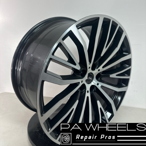 BMW 640i 740i 745i 750i OEM Wheel Rim  REAR 86374 36116877019